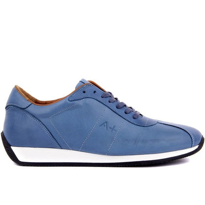 Sail Lakers Men's Leather Sneakers - Timeless Style & Lasting Comfort