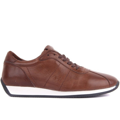 Sail Lakers Men's Leather Sneakers - Timeless Style & Lasting Comfort