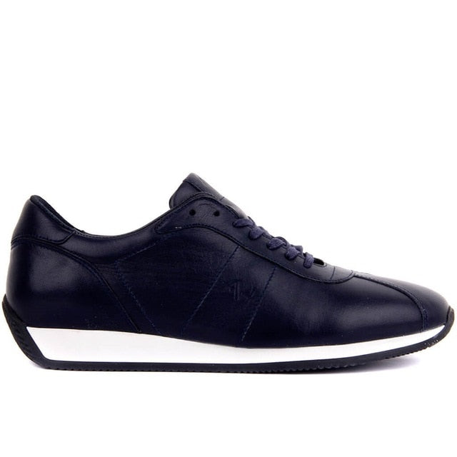 Sail Lakers Men's Leather Sneakers - Timeless Style & Lasting Comfort