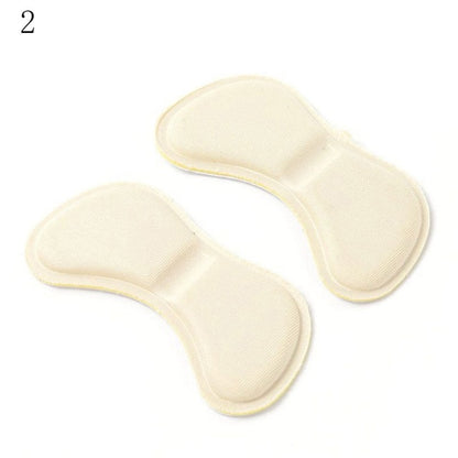 Fashion 2pcs Practical Sticky Fabric Shoes Back Heel Inserts Insoles Pads Cushion Liner Grips High Quality Braces & Supports