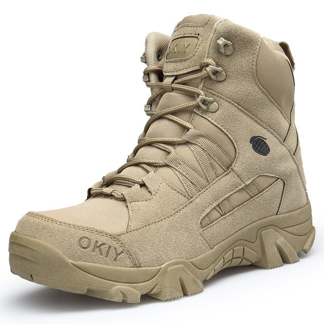 Men's Tactical Combat Boots - Durable & Comfortable for Outdoors