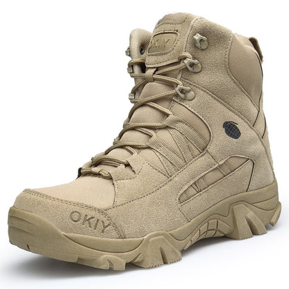 Men's Tactical Combat Boots - Durable & Comfortable for Outdoors