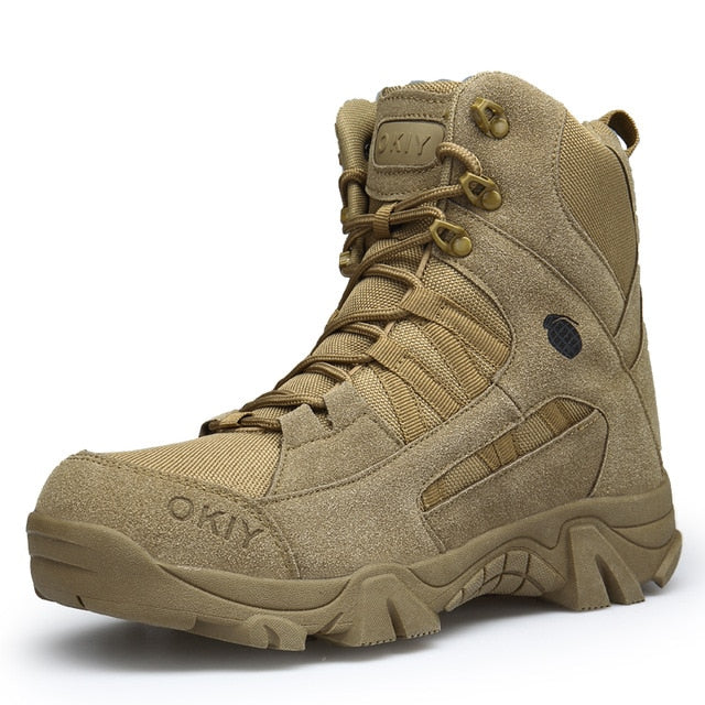 Men's Tactical Combat Boots - Durable & Comfortable for Outdoors