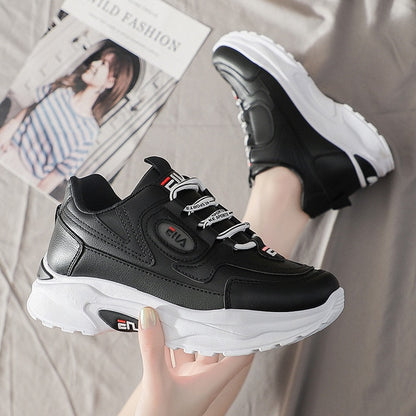 Women Platform Shoes White 2020 New Fashion Designers Sneakers Ladies Leather Shoes Casual Sports Shoes Female Tenis Feminino