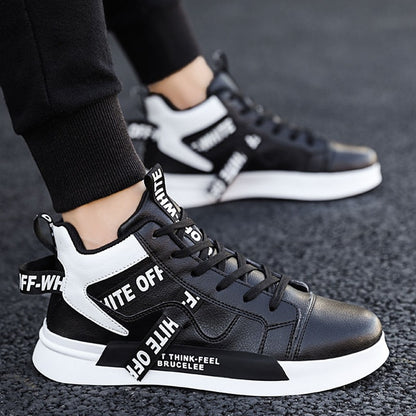 Eco-Friendly High-Top Sneakers - Warm & Durable