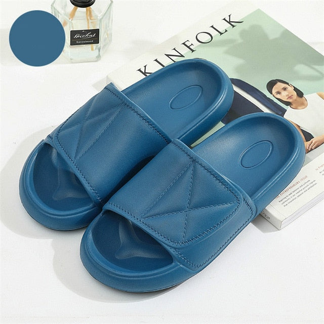 Slippers Men Slides Indoor Massage Slipper Man Home Shoes Non-slip Zapatos Hombre Beach Women Couple Flip Flops