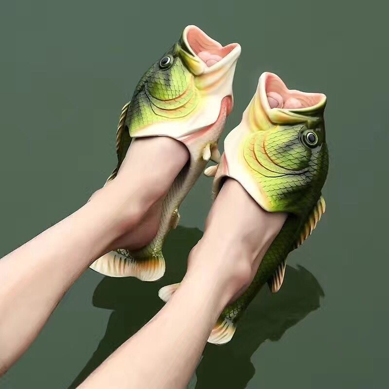 Funny Fish Slippers - Quirky Fun & Comfort for the Whole Family