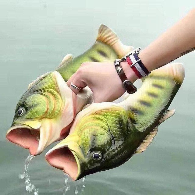 Funny Fish Slippers - Quirky Fun & Comfort for the Whole Family