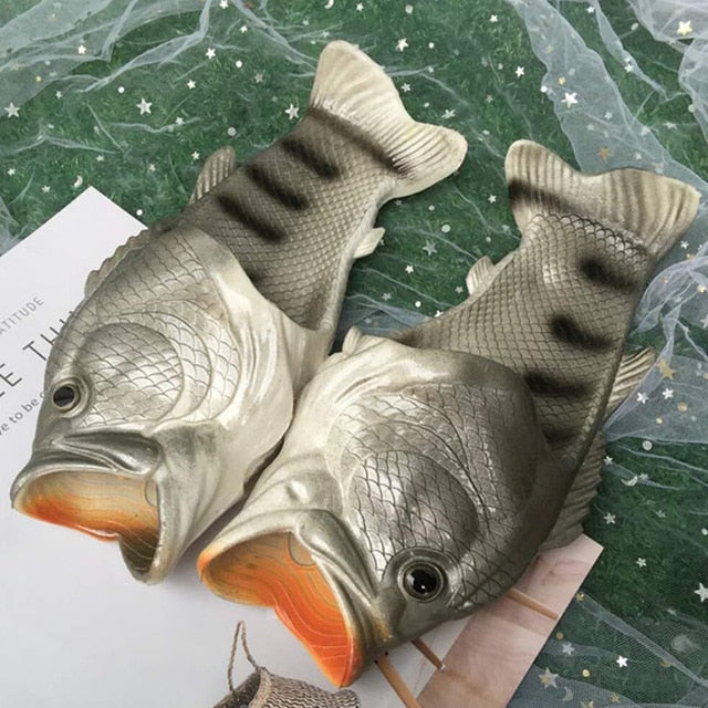 Funny Fish Slippers - Quirky Fun & Comfort for the Whole Family