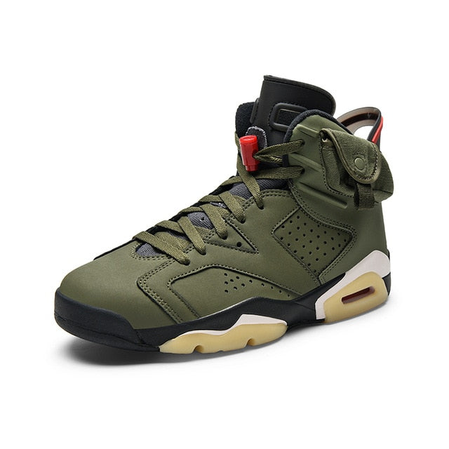 High-top Jordan Basketball Shoes Men's Cushioning Light Basketball Sneakers Male Zapatos Hombre Breathable Outdoor Sports Shoes