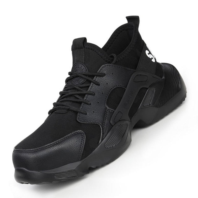 Men's Eco-Friendly Steel Toe Work Shoes - Safe & Sustainable Comfort