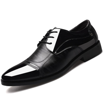 Men's Breathable Oxford Shoes - Formal Style & Comfort