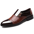 Men's Breathable Oxford Shoes - Formal Style & Comfort