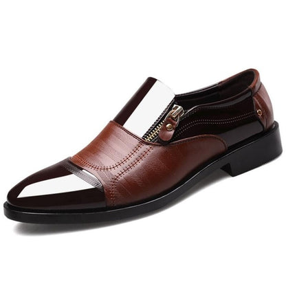 Men's Breathable Oxford Shoes - Formal Style & Comfort