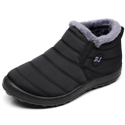 Men's Eco-Friendly Waterproof Winter Boots - Sustainable Comfort for Snowy Adventures