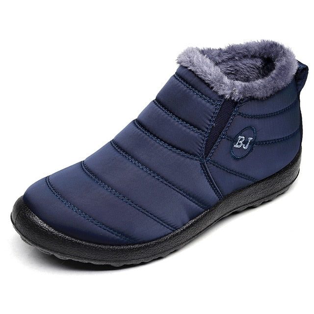 Men's Eco-Friendly Waterproof Winter Boots - Sustainable Comfort for Snowy Adventures