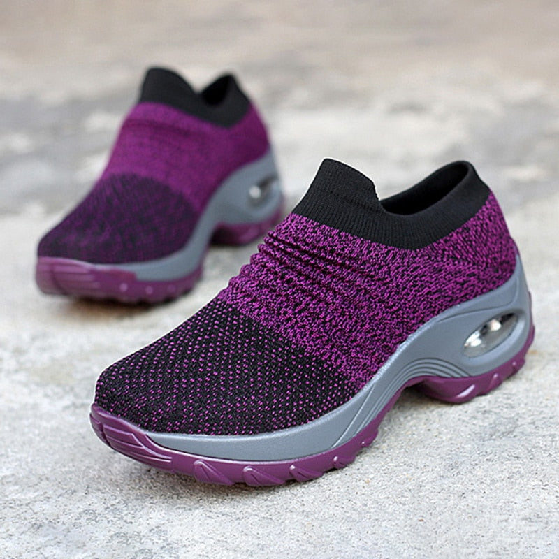 MoneRffi Easy-On Mesh Sneakers - Comfort & Versatility for Busy Lives