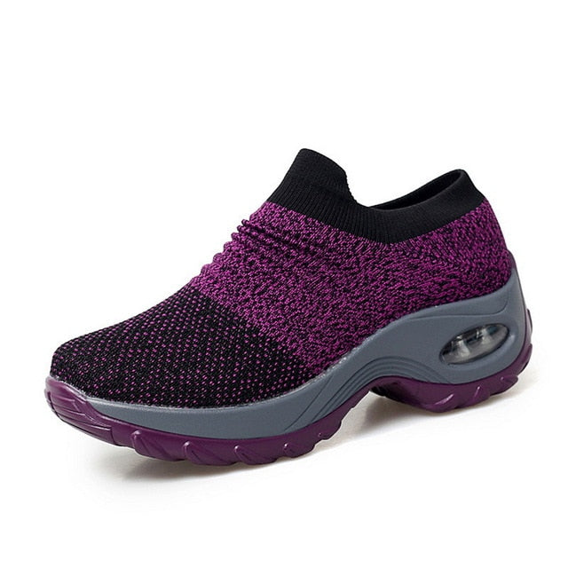 MoneRffi Easy-On Mesh Sneakers - Comfort & Versatility for Busy Lives