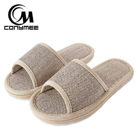 Men's Plush Indoor Slippers - Cozy & Anti-Skid Comfort