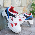 Deform Wheel Skates - Versatile Sneakers with Built-In Wheels for Adventure
