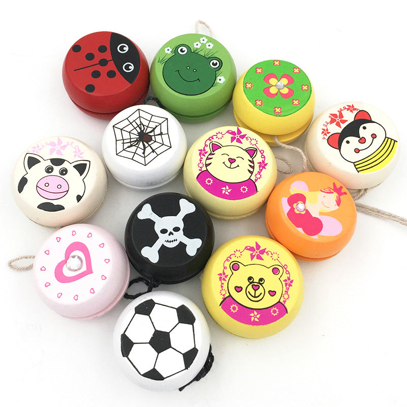Ladybug Wooden Yoyo – Eco-Friendly, Durable Toy for Kids