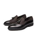 Men's Hemp Leather Slip-Ons – Sustainable Formal Elegance