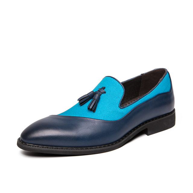 Men's Hemp Leather Slip-Ons – Sustainable Formal Elegance