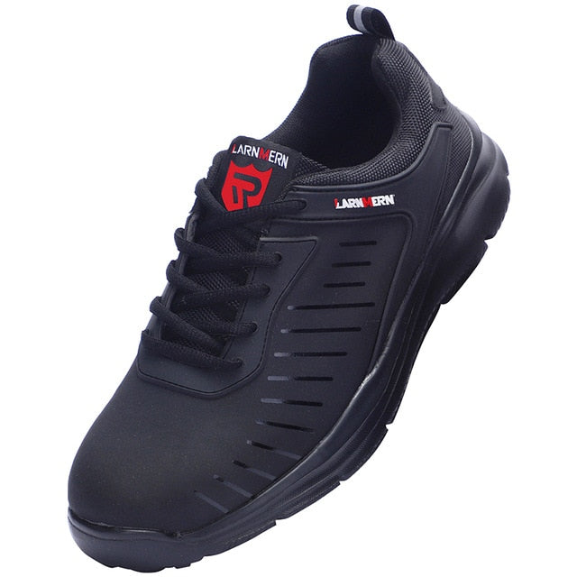 LARNMERN Steel Toe Safety Shoes - Lightweight & Comfortable