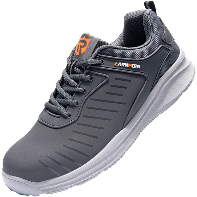 LARNMERN Steel Toe Safety Shoes - Lightweight & Comfortable