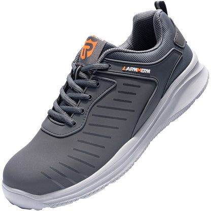LARNMERN Steel Toe Safety Shoes - Lightweight & Comfortable
