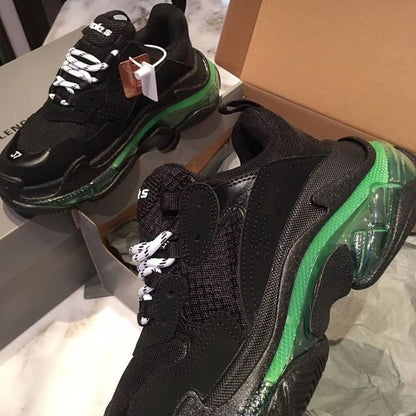 Women's Transparent Sneakers - Stylish & Comfortable Leather Shoes