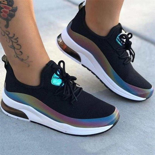 Eco-Friendly Air-Cushion Sneakers - Sustainable Comfort for Every Step