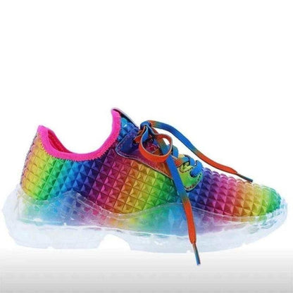 Women's Colorful Sneakers - Stylish & Comfortable Walking Shoes