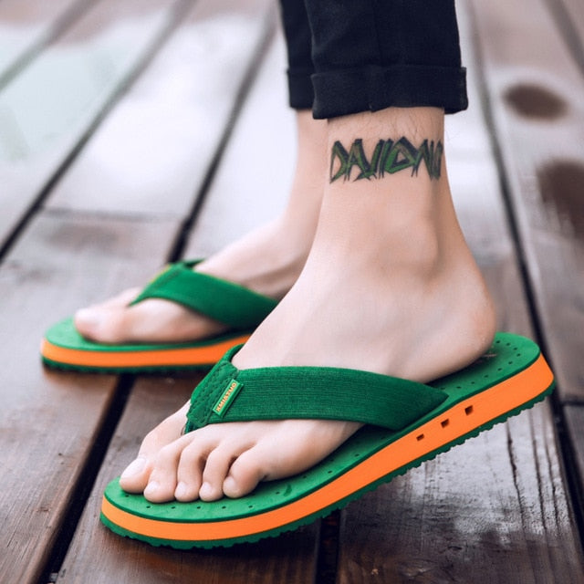 Men's Non-Slip Summer Slippers - Comfortable & Stylish