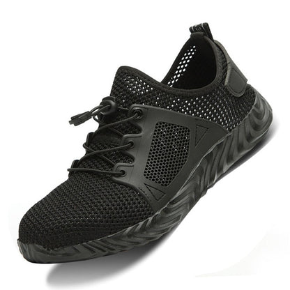 Men's Steel Toe Work Shoes - Breathable Safety & Lasting Comfort