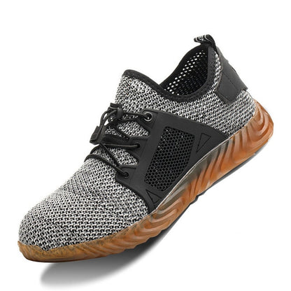 Men's Steel Toe Work Shoes - Breathable Safety & Lasting Comfort