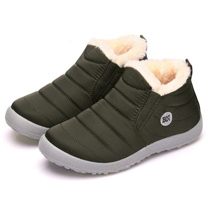 Men's Eco-Friendly Waterproof Winter Boots - Sustainable Comfort for Snowy Adventures