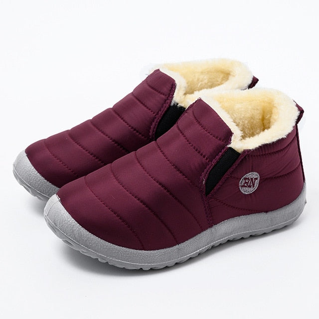 Men's Eco-Friendly Waterproof Winter Boots - Sustainable Comfort for Snowy Adventures
