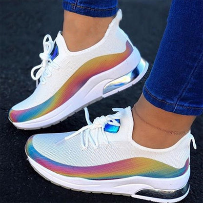 Women's Colorful Sneakers - Stylish & Comfortable Walking Shoes