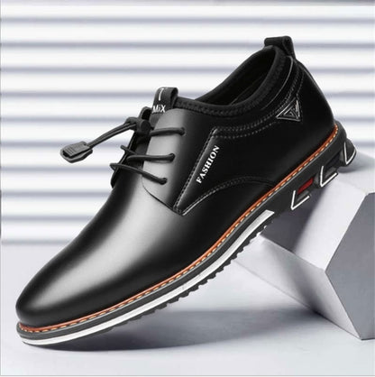 Men's Leather Oxford Shoes - Classic Style & Comfort