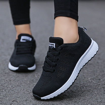 Women's Breathable Mesh Sneakers - Stylish & Comfortable