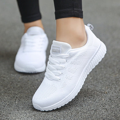 Women's Breathable Mesh Sneakers - Stylish & Comfortable