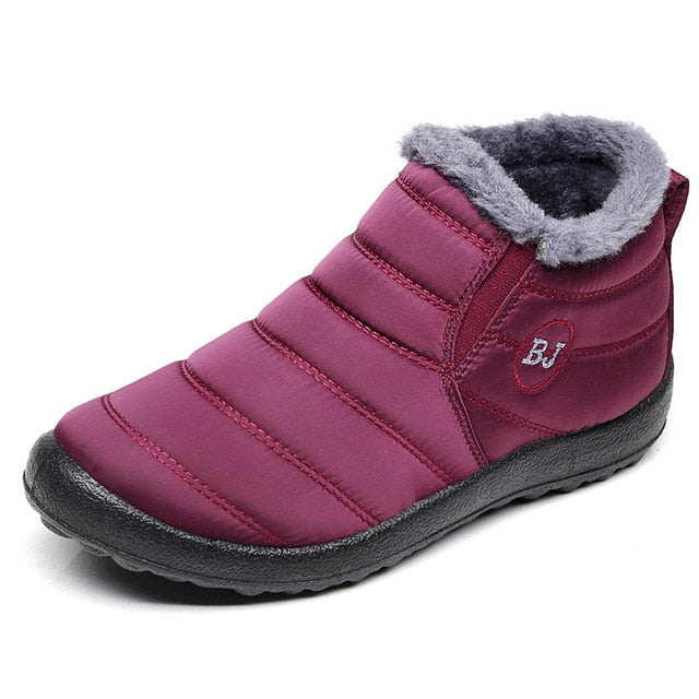 Men's Eco-Friendly Waterproof Winter Boots - Sustainable Comfort for Snowy Adventures