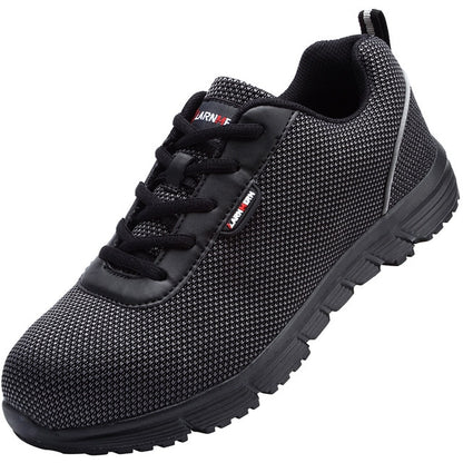 LARNMERN Men's Eco-Friendly Safety Sneakers - Style & Protection