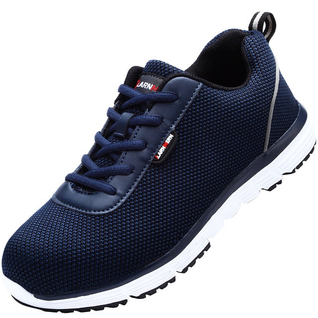 LARNMERN Men's Eco-Friendly Safety Sneakers - Style & Protection