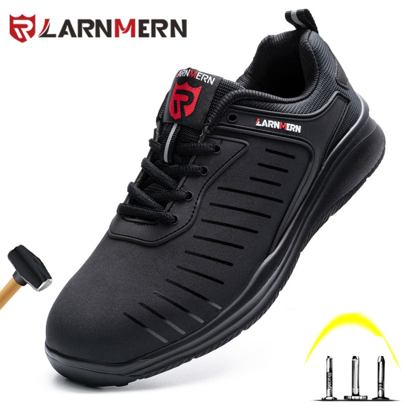LARNMERN Steel Toe Sneakers - Secure Style for Every Step