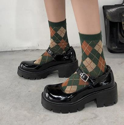Retro Mary Jane Platform Shoes for Women - Spring Classics