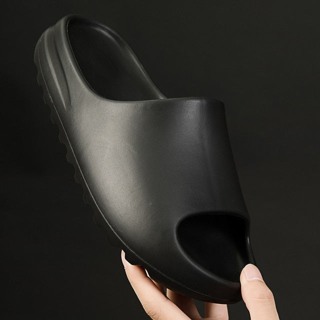 Men's Lightweight Summer Slides - Breathable Beach Comfort