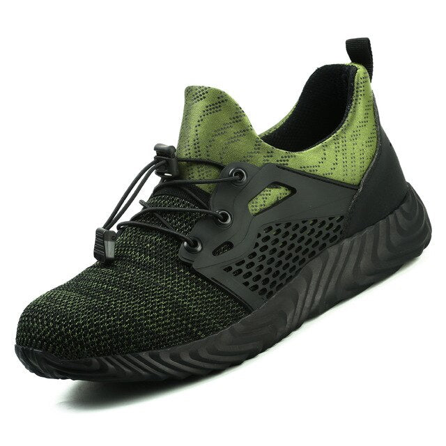 Eco-Friendly Men's Steel Toe Safety Shoes - Secure & Sustainable