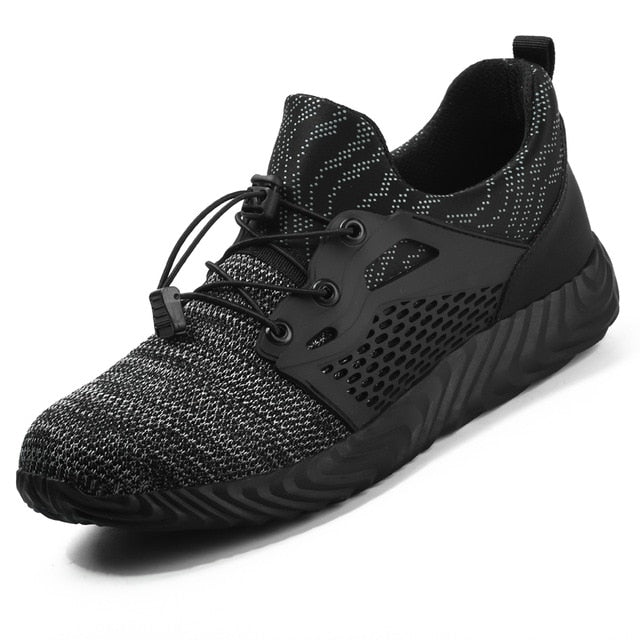 Eco-Friendly Men's Steel Toe Safety Shoes - Secure & Sustainable